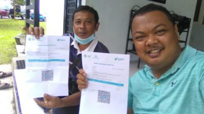 Vaksinasi Tahap II AKBRI 1998 di Medan Lancar dan Tertib