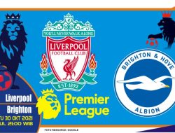 Prediksi Liverpool vs Brighton, Liga Inggris 30 Oktober 2021