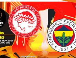 Prediksi Olympiakos vs Fenerbahce, Liga Europa 26 November 2021