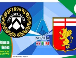 Prediksi Udinese vs Genoa , Serie A Italia 28 November 2021