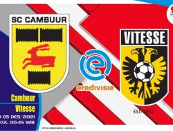 Prediksi Cambuur vs Vitesse, Liga Belanda 05 Desember 2021