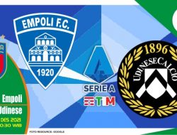 Prediksi Empoli vs Udinese, Serie A Italia 07 Desember 2021