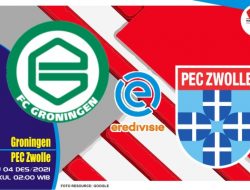 Prediksi Groningen vs PEC Zwolle, Liga Belanda 04 Desember 2021