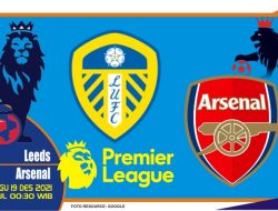 Prediksi Leeds vs Arsenal, Liga Inggris 19 Desember 2021