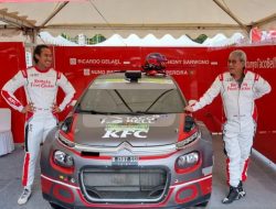 Sean Gelael Tercepat pada “shakedown” Danau Toba Rally 2021