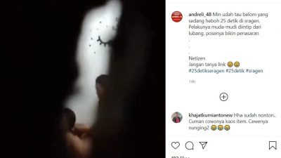 Video 25 detik Sragen