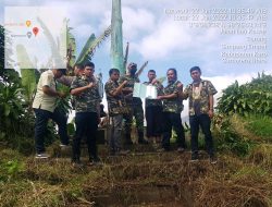 PPM Bersihkan Tugu Perjuangan Pertempuran Uruk
