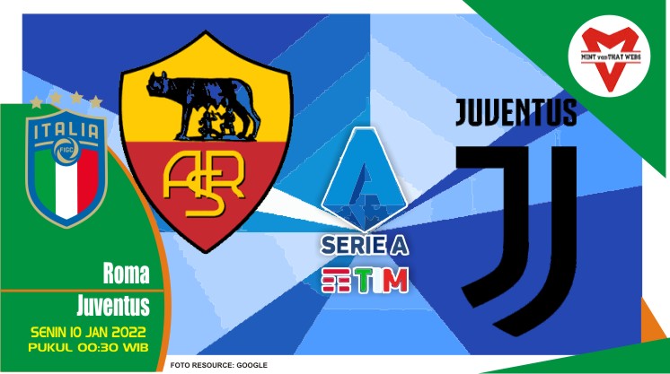 Prediksi Roma vs Juventus, Liga Italia 10 Januari 2022