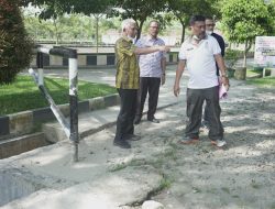 Bupati Asahan Tinjau Rencana Pembangunan Tempat Kuliner di Lokasi Hutan Kota