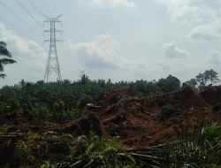 Galian C Ilegal Beroperasi di Bawah Tower Sutet Bangun Purba