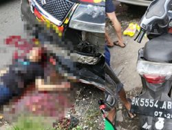 Mobil Berloreng Ormas Seruduk Pengendara Motor, 1 Tewas di Tempat