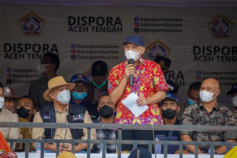 Teten Harap Tradisi Pacuan Kuda Di Aceh Tengah Lahirkan Produk UMKM