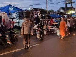 Pasar Tumpah Jalan Bandara KNIA Ditertibkan
