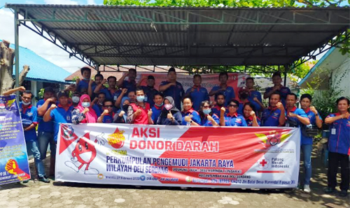 Donor Darah, PPJR dan PMI Deliserdang Hasilkan 25 Kantong Darah