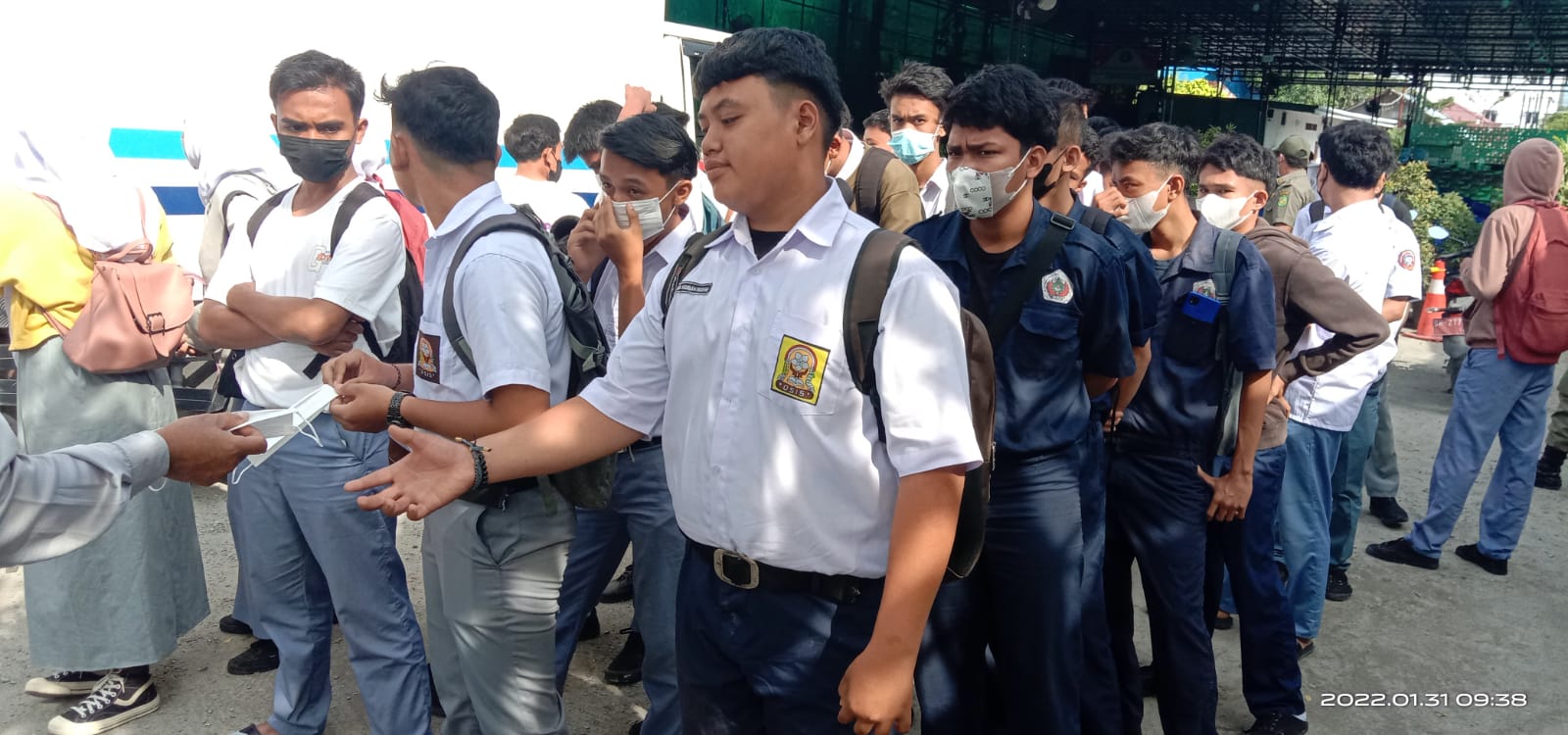 Bulan Bakti Praja Wibawa, 47 Pelajar di Medan Tembung Terjaring