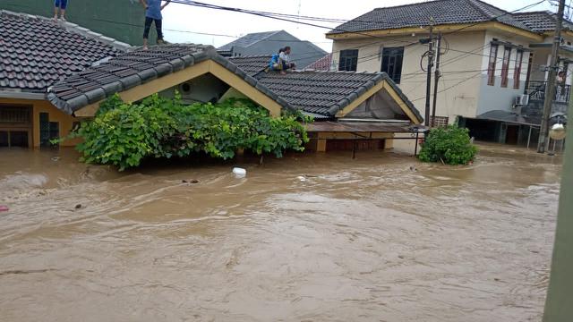 3200 Rumah di Bogor Terdampak Banjir Luapan Sungai Cileungsi