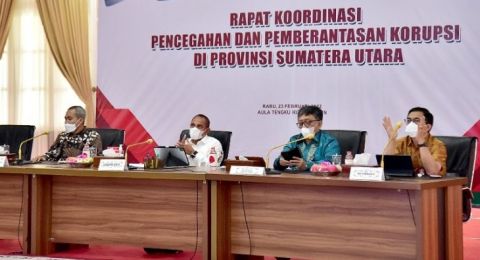 Edy Rahmayadi Minta KPK Terus Bina Kepala Daerah Di Sumatera Utara