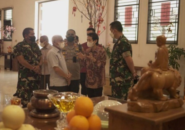 Bupati Beserta Forkompida Sampaikan Ucapan Tahun Baru Imlek