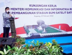 Menkominfo: 11 Satelit Bumi Dukung Operasional SATRIA-1