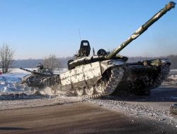 Tank Tempur Rusia Kehabisan Bensin Jadi Bahan Olok-olok Warga Ukraina