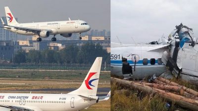 Pesawat Boeing 737-800 Jatuh di China