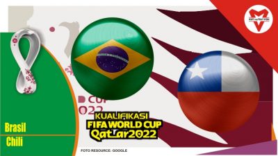 Preview Brasil vs Chili, Kualifikasi Piala Dunia 25 Maret 2022