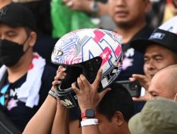 Pemilik Helm Espargaro Rp8,5 Juta Beruntung Karena Belum Dijual Bebas