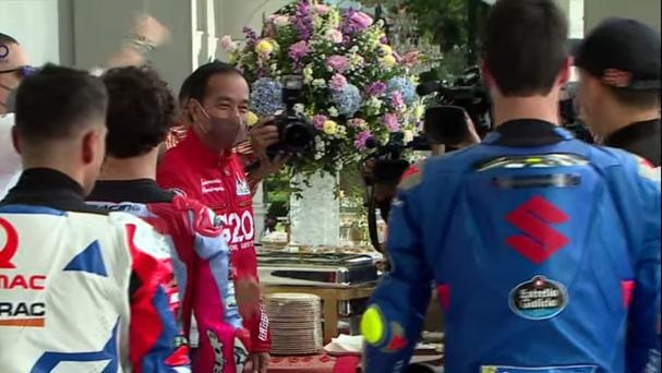 Jokowi Sebut 60.000 Tiket MotoGP Di Sirkuit Mandalika Sudah Habis