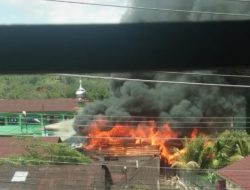 Kampus STIE Al-Wasliyah Sibolga-Tapteng Terbakar