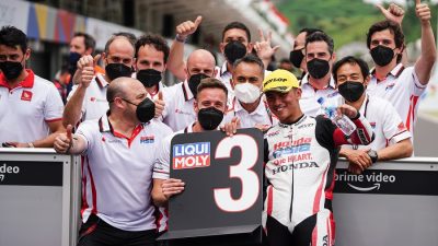 Mario Aji Enggan Terbebani Start Ketiga Moto3 Mandalika