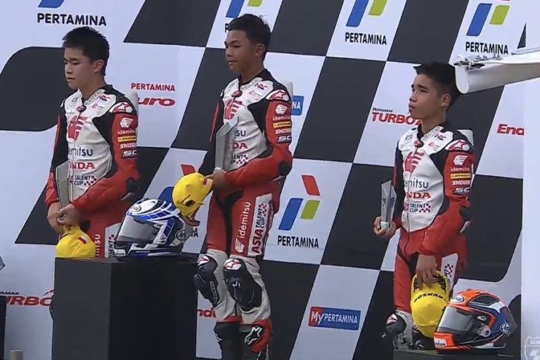 Pebalap Muda Indonesia Raih Podium Di Race Pertama IATC Mandalika