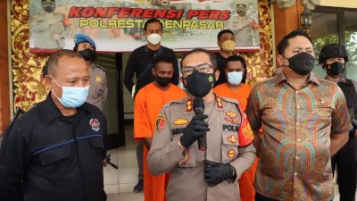 Polisi Tahan Dua Pelaku Kekerasan Anak Yang Viral Di Denpasar