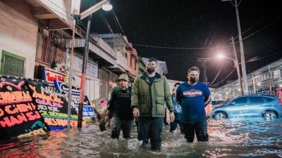 Bobby Nasution Tinjau Banjir Hingga Pukul 03.30 WIB, Lanjut Panggil Rapat Seluruh OPD Siang Ini