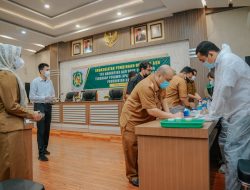 125 ASN Pemko Medan Ikuti Tes Urine