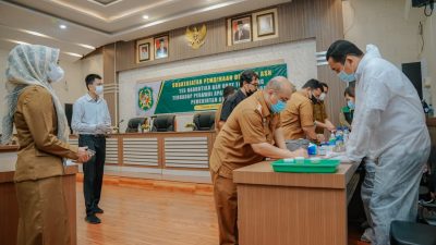 125 ASN Pemko Medan Ikuti Tes Urine