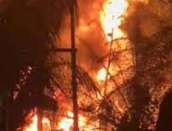 Sumur Minyak Terbakar Di Aceh Capai 1.000 Barel