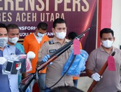 Polres Aceh Utara Tangkap Dua Pelaku Penembakan Mantan Kombatan GAM