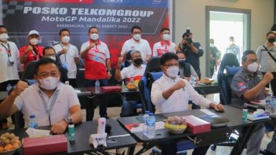 Menkominfo Puji Layanan Berkelas TelkomGroup Selama MotoGP Mandalika