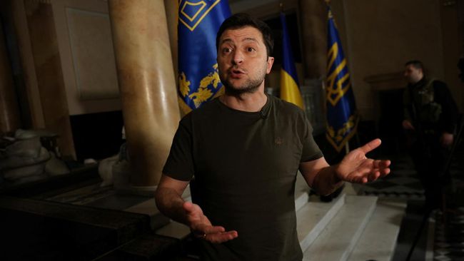 Zelensky Ungkap 16 Ribu Relawan Asing Telah Tiba Untuk Bela Ukraina