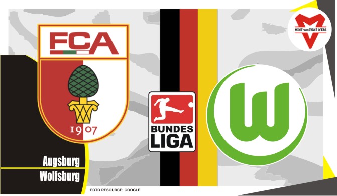 Preview Augsburg vs Wolfsburg, Liga Jerman 3 April 2022