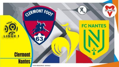 Preview Clermont vs Nantes, Ligue 1 Prancis 3 April 2022