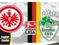 Preview Frankfurt vs Greuther, Liga Jerman 2 April 2022