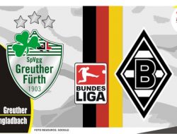 Preview Greuther vs Monchengladbach, Liga Jerman 9 April 2022