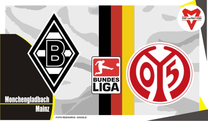 Preview Monchengladbach vs Mainz, Liga Jerman 3 April 2022