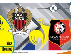Preview Nice vs Rennes, Ligue 1 Prancis 2 April 2022