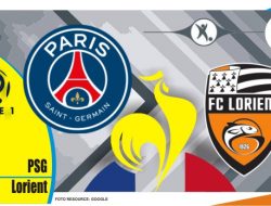 Preview PSG vs Lorient, Ligue 1 Prancis 4 April 2022