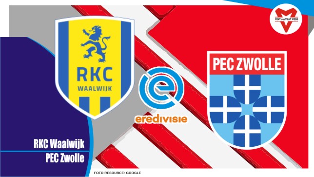 Preview RKC Waalwijk vs PEC Zwolle, Liga Belanda 24 April 2022