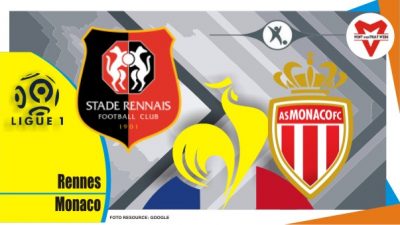 Preview Rennes vs Monaco, Ligue 1 Prancis 16 April 2022