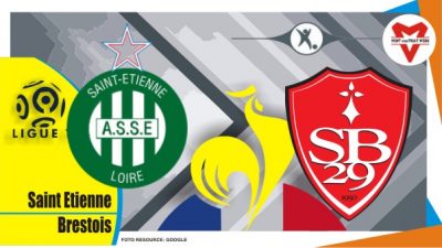 Preview Saint-Etienne vs Brestois, Ligue 1 Prancis 16 April 2022