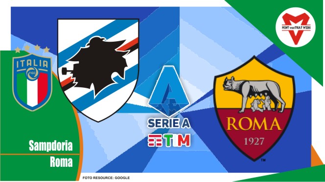 Preview Sampdoria vs Roma, Serie A Italia 3 April 2022